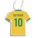 Phantom4 Neymar 10 Football Jersey Car Air Freshener - Phantom 4