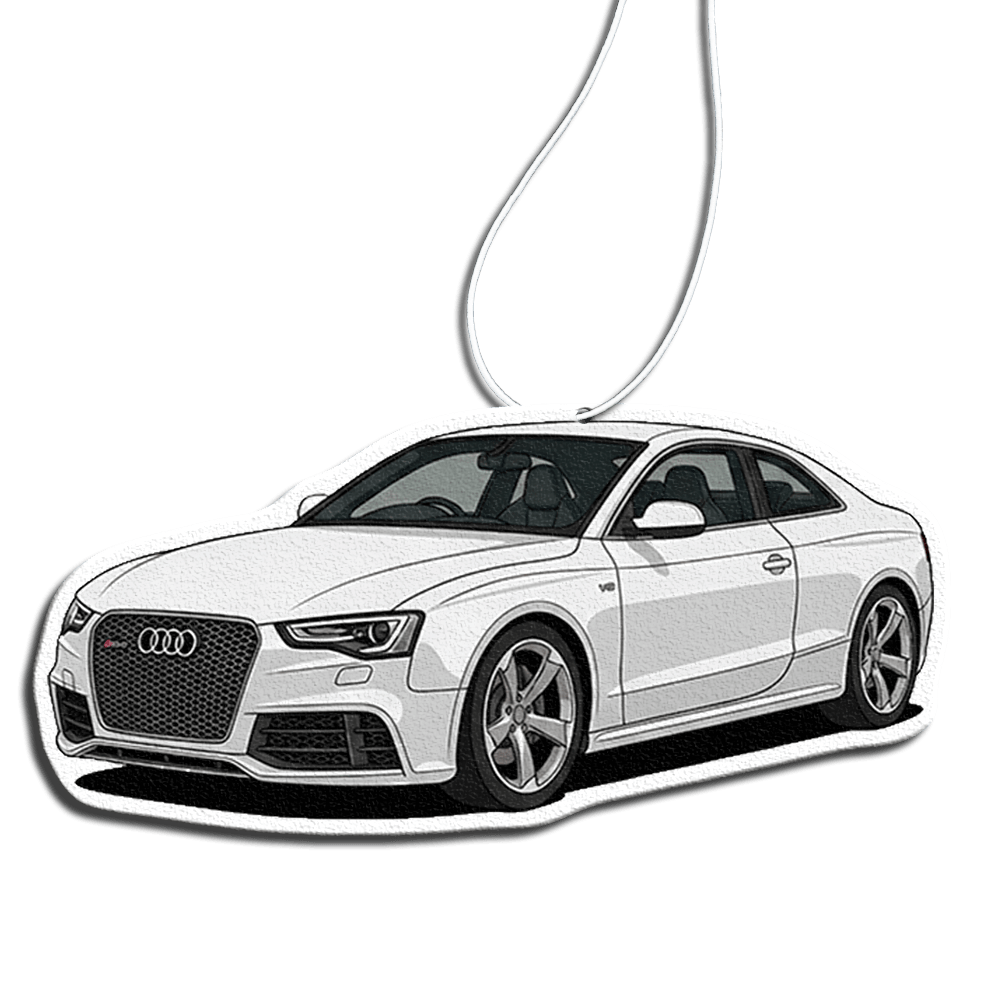 Phantom4 White Performance Coupe Car Air Freshener - Phantom 4