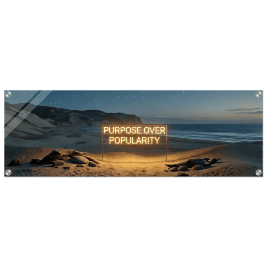 Purpose Over Popularity - Phantom 4