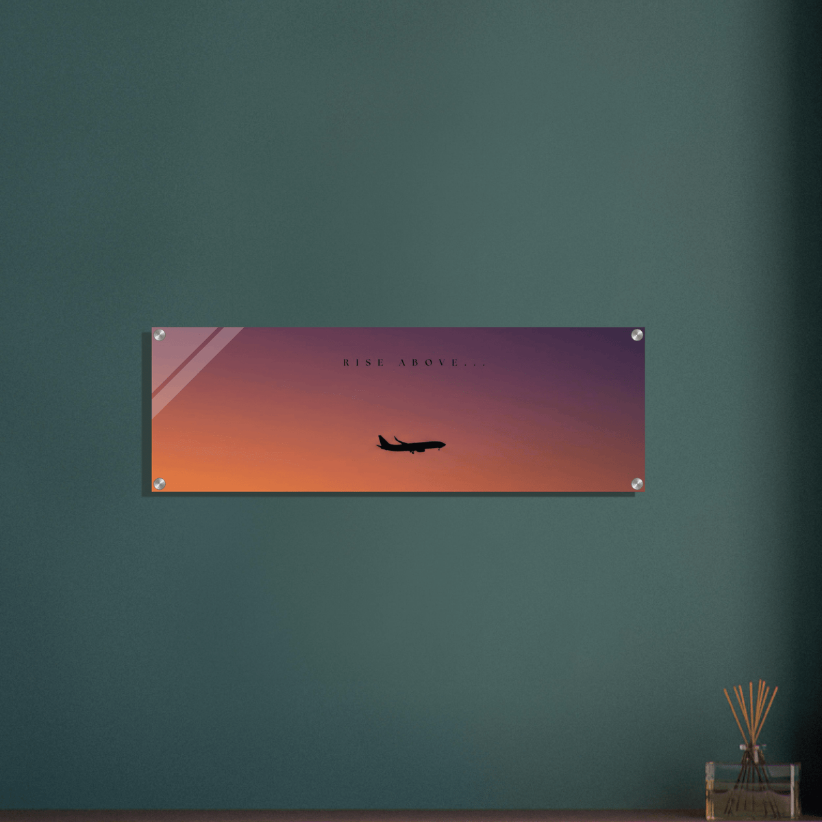 Rise Above Acrylic canvas - Phantom 4