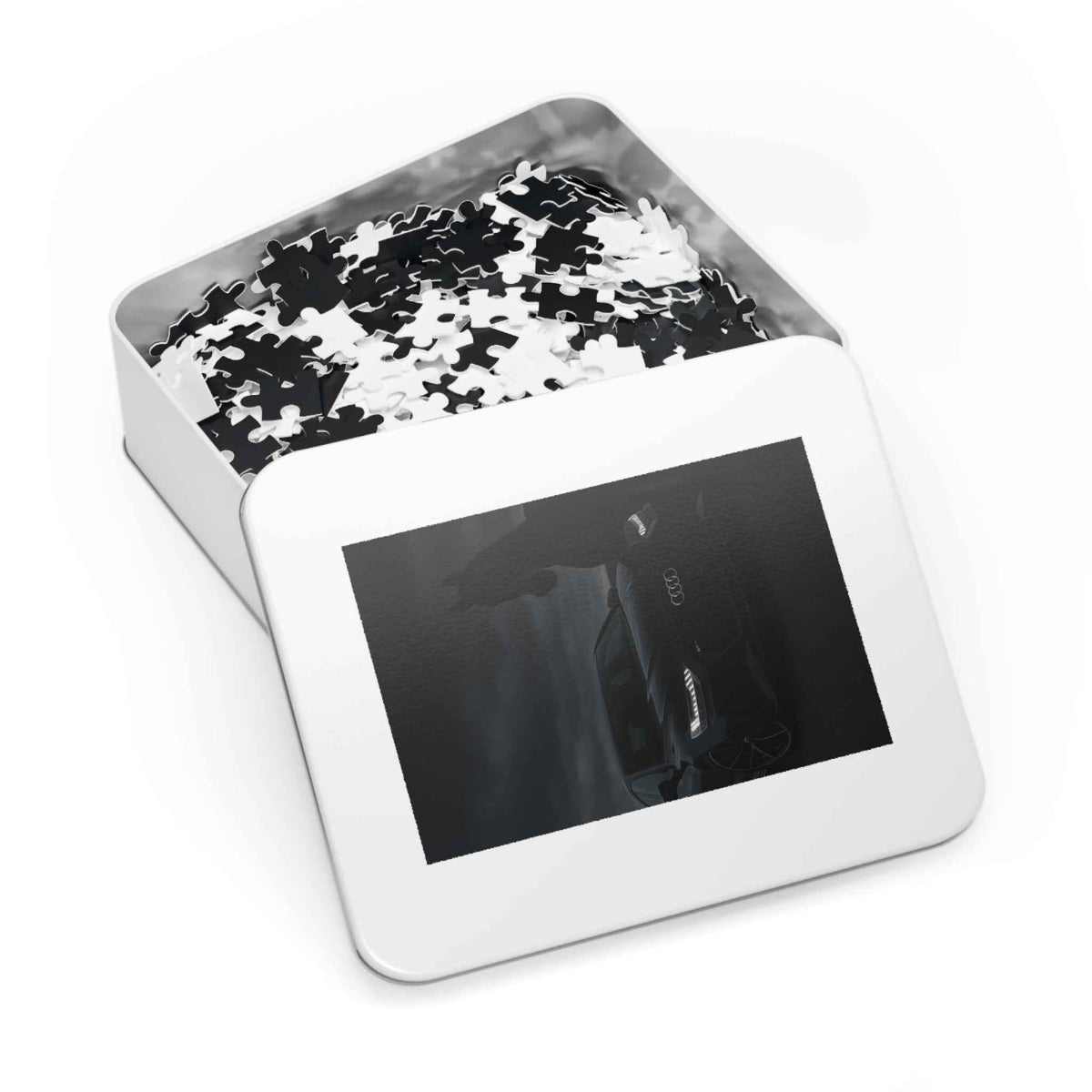 Silhouettes of Speed Jigsaw Puzzle with Tin - Phantom 4