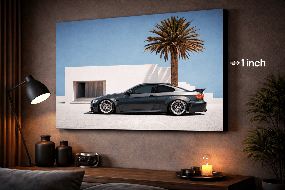 "Slammed Paradise" - Liberty Walk BMW M3 Canvas - Phantom 4