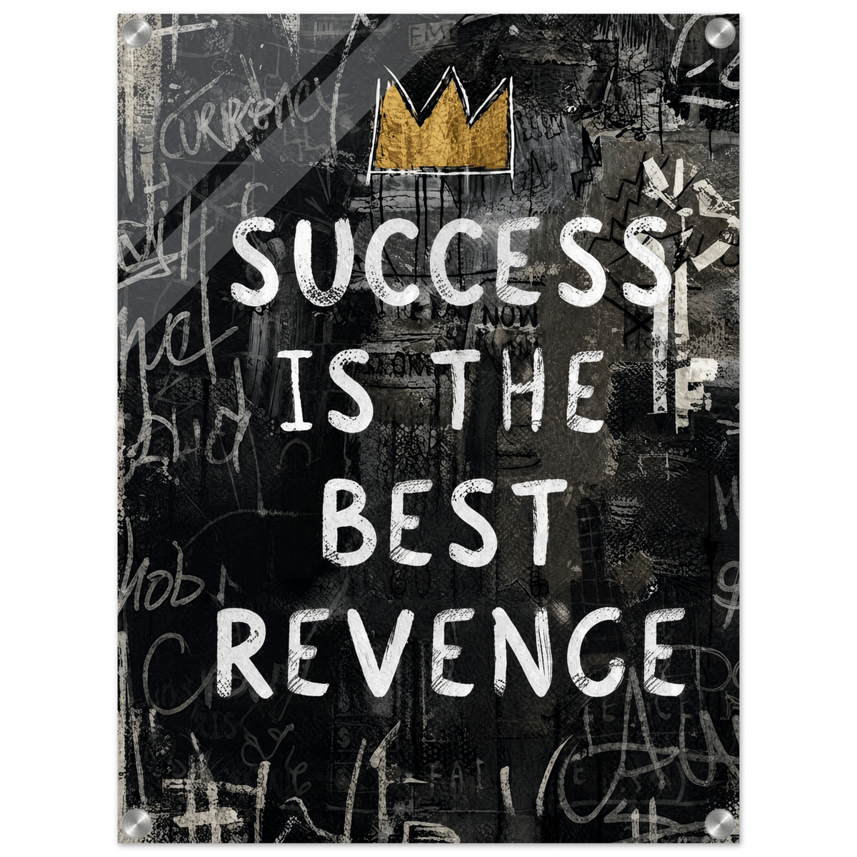 Success Is The Best Revenge Acrylic Canvas - Phantom 4