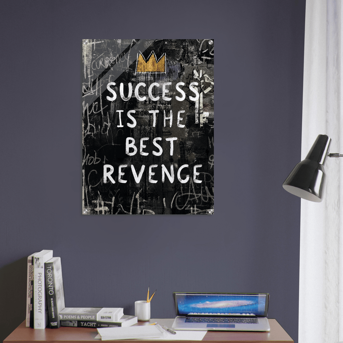 Success Is The Best Revenge Acrylic Canvas - Phantom 4