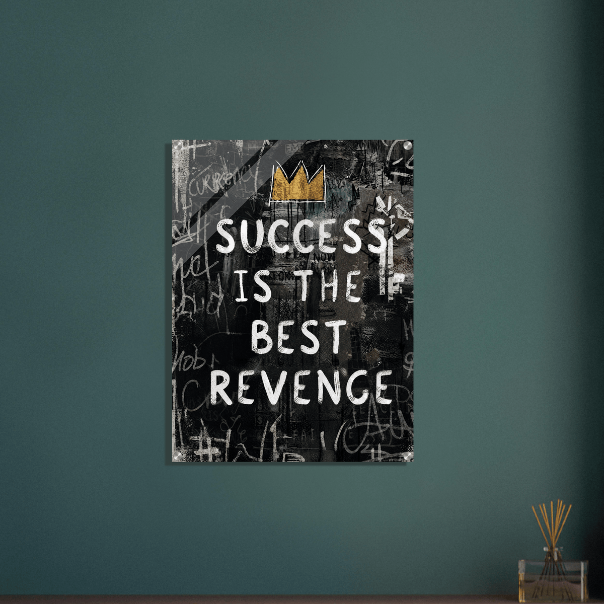 Success Is The Best Revenge Acrylic Canvas - Phantom 4