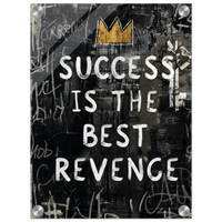 Success Is The Best Revenge Acrylic Canvas - Phantom 4