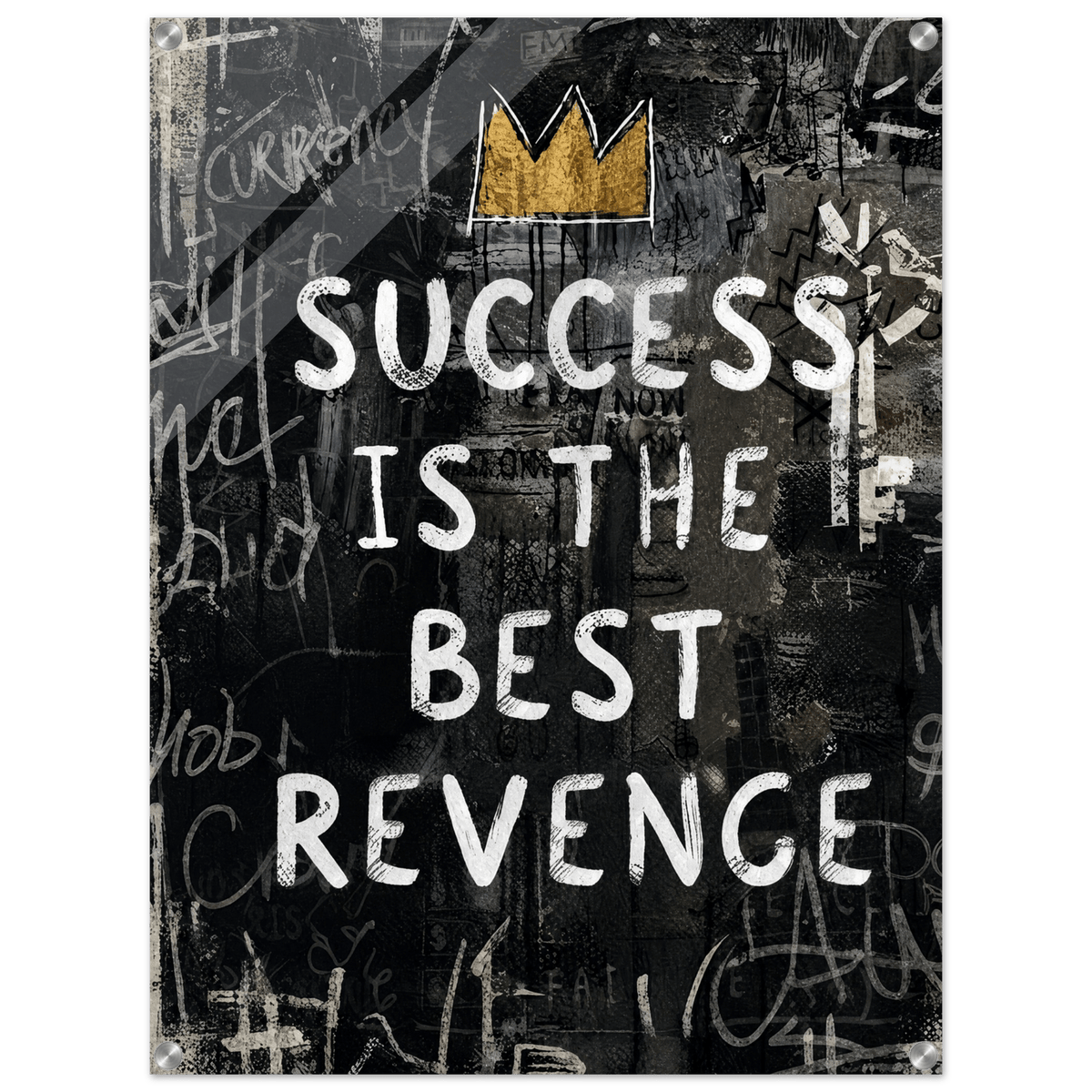 Success Is The Best Revenge Acrylic Canvas - Phantom 4