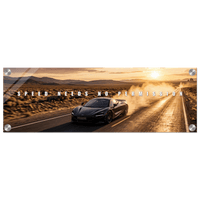 Sunset Sprint Acrylic canvas - Phantom 4