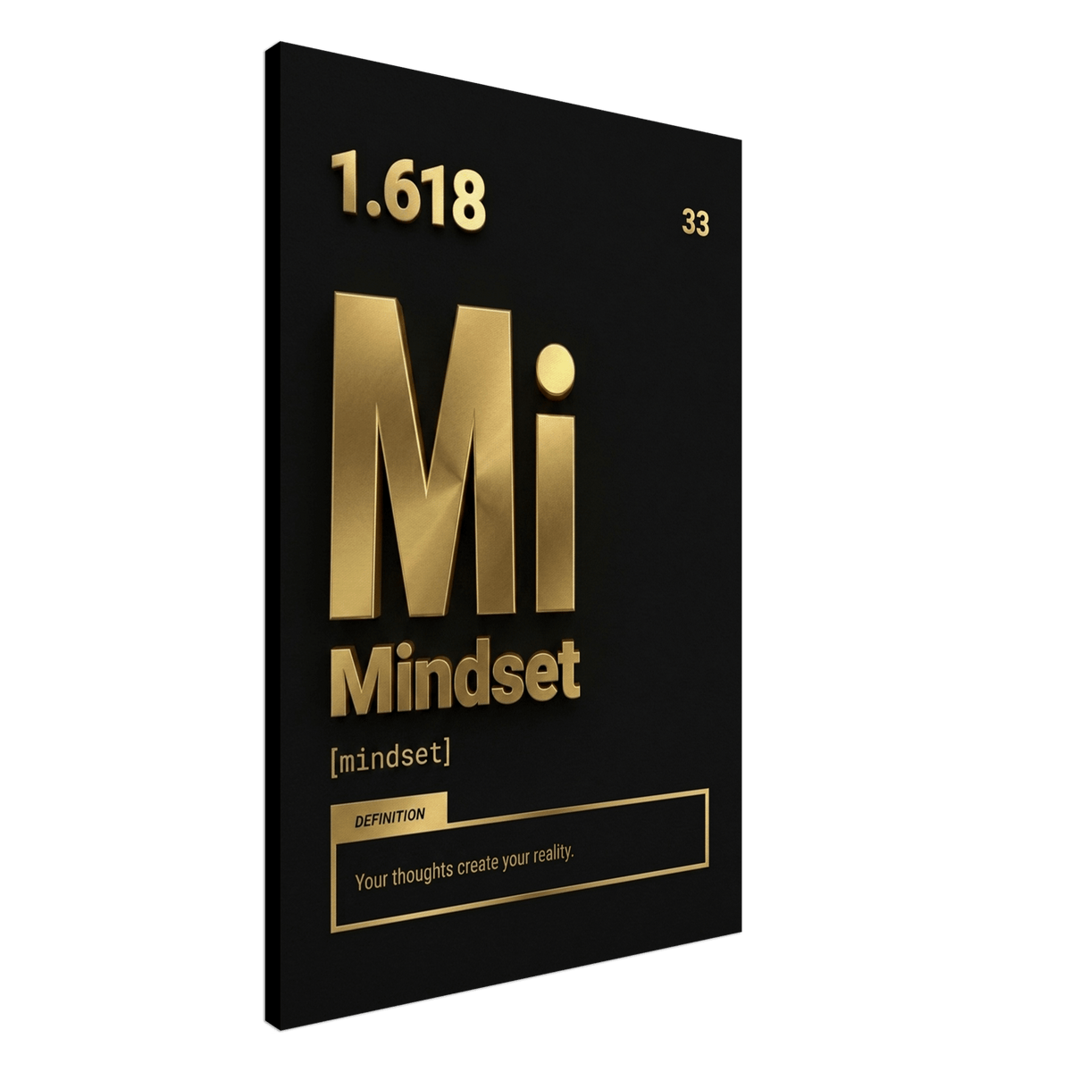 The Element of Mindset Gold - Phantom 4