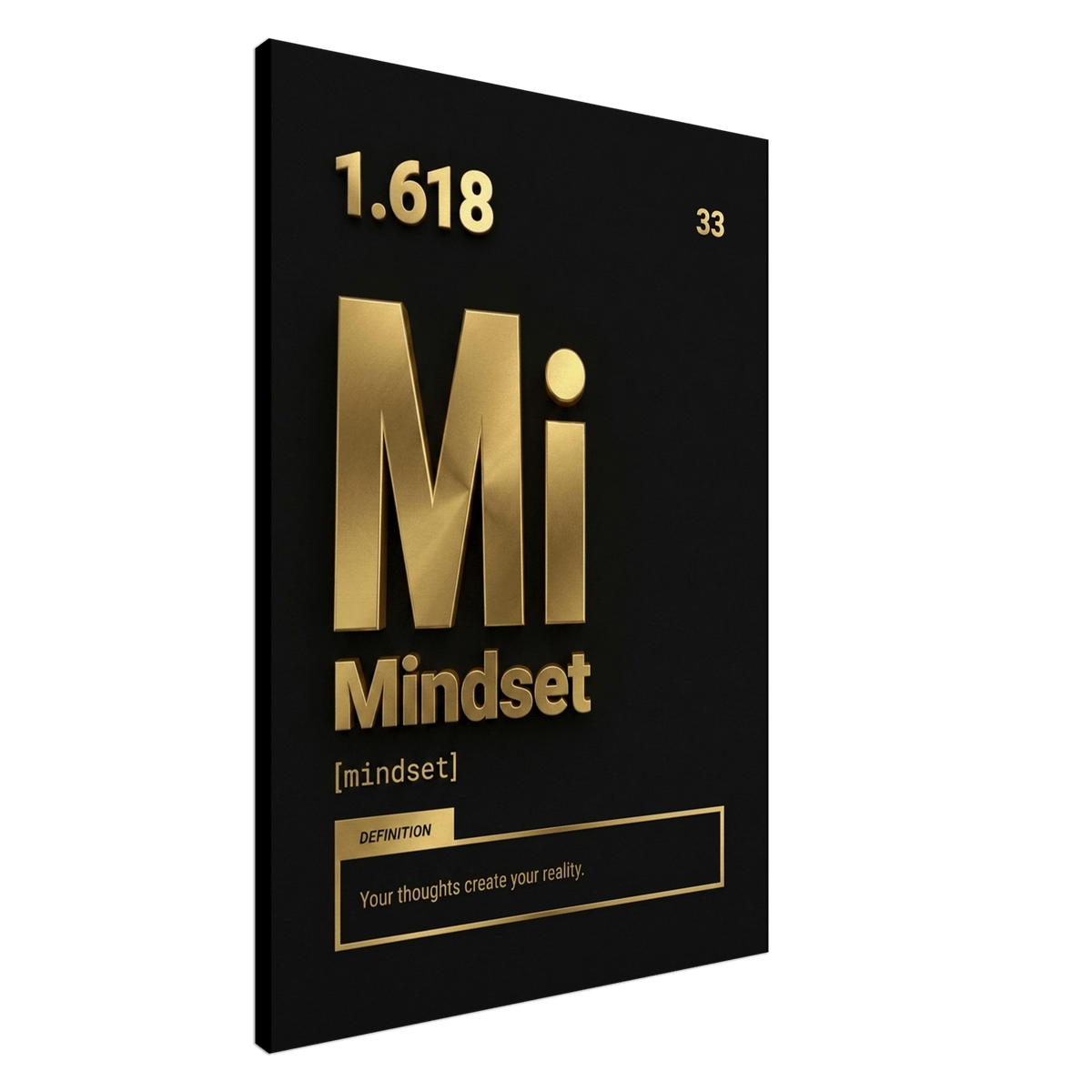 The Element of Mindset Gold - Phantom 4