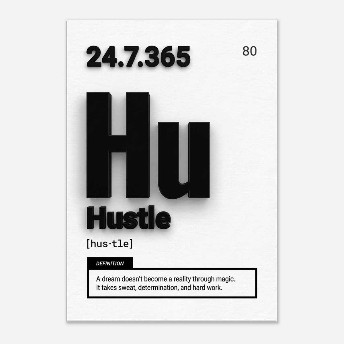 The Hustle Formula Black - Phantom 4