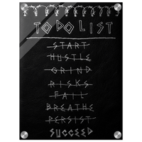 To Do List Acrylic Canvas - Phantom 4