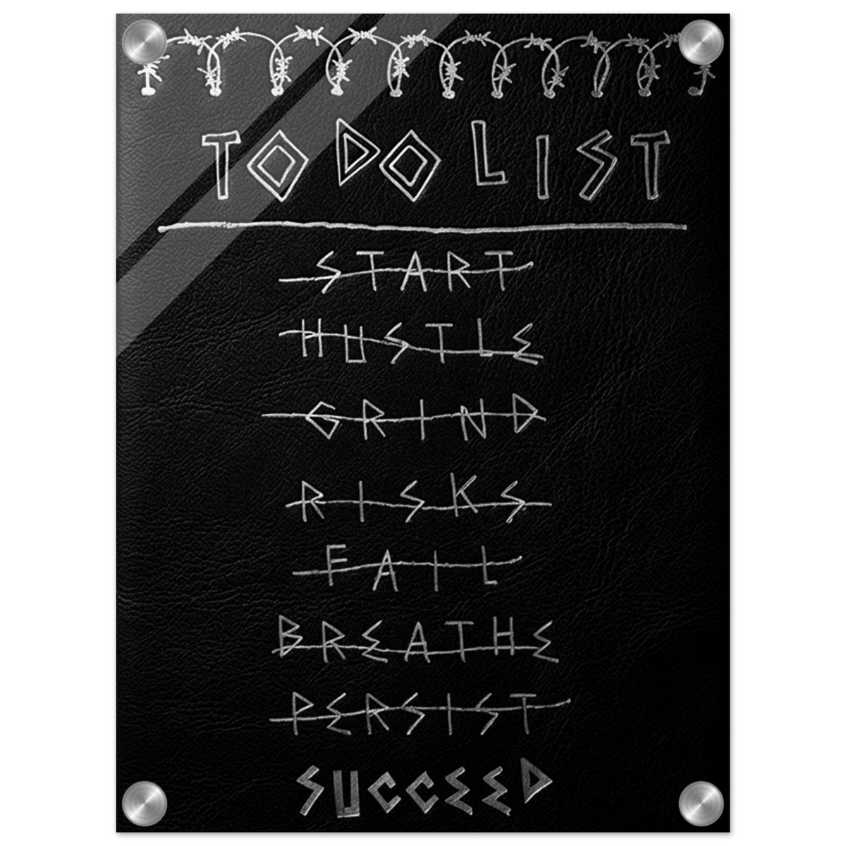 To Do List Acrylic Canvas - Phantom 4