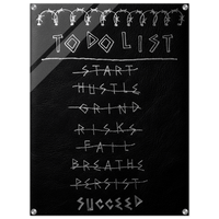 To Do List Acrylic Canvas - Phantom 4