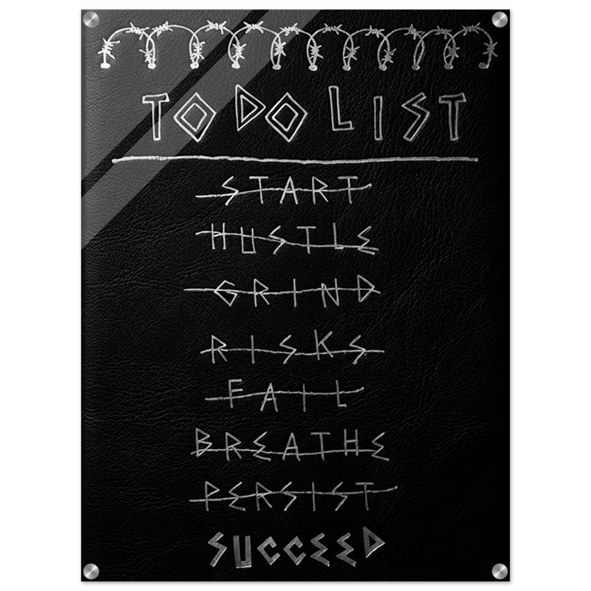 To Do List Acrylic Canvas - Phantom 4