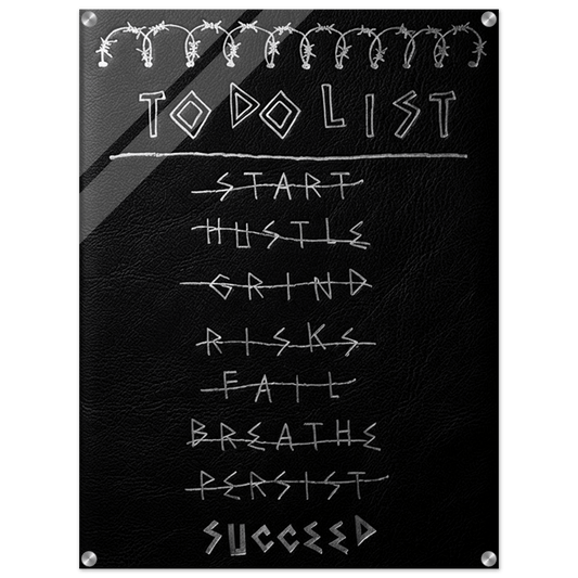 To Do List Acrylic Canvas - Phantom 4