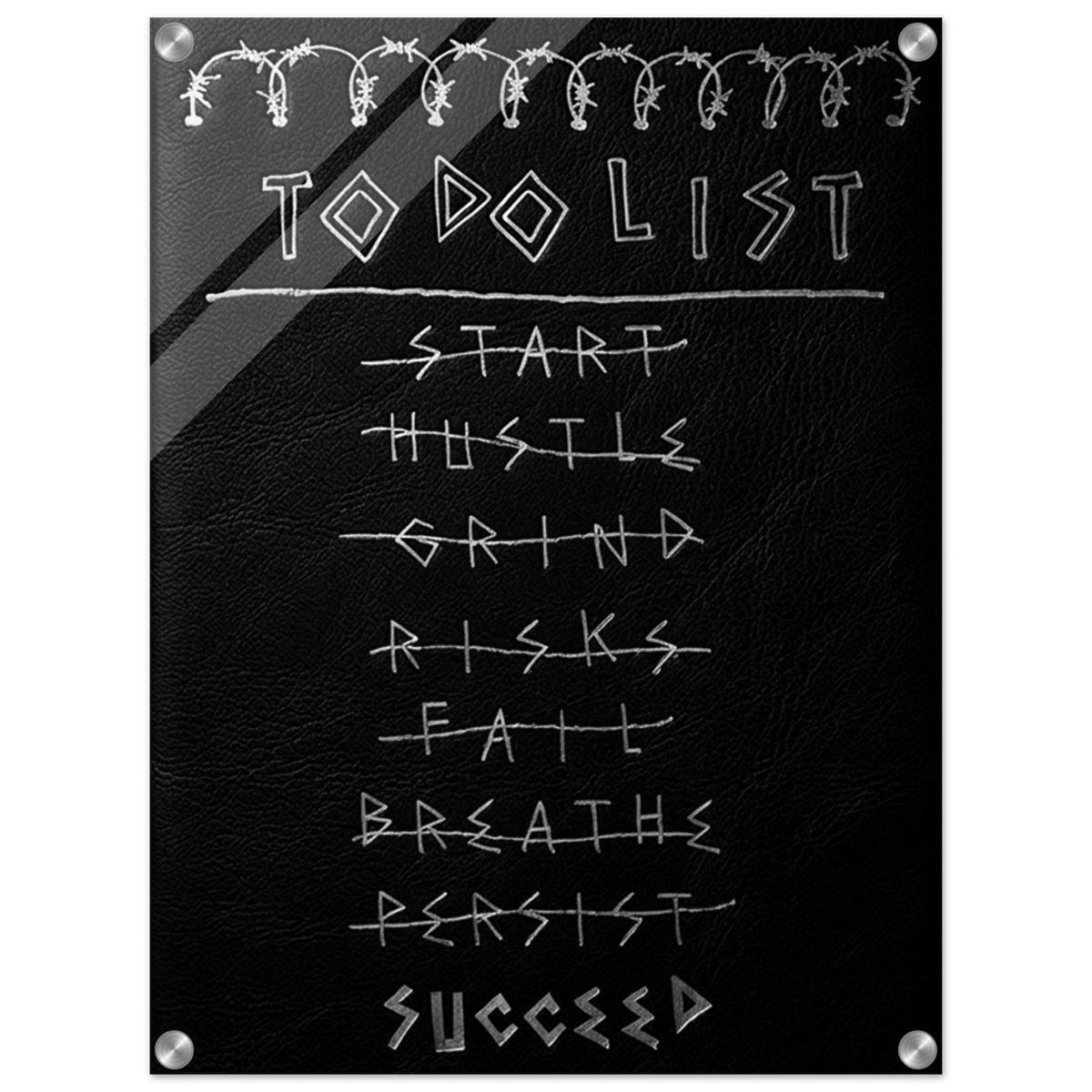 To Do List Acrylic Canvas - Phantom 4