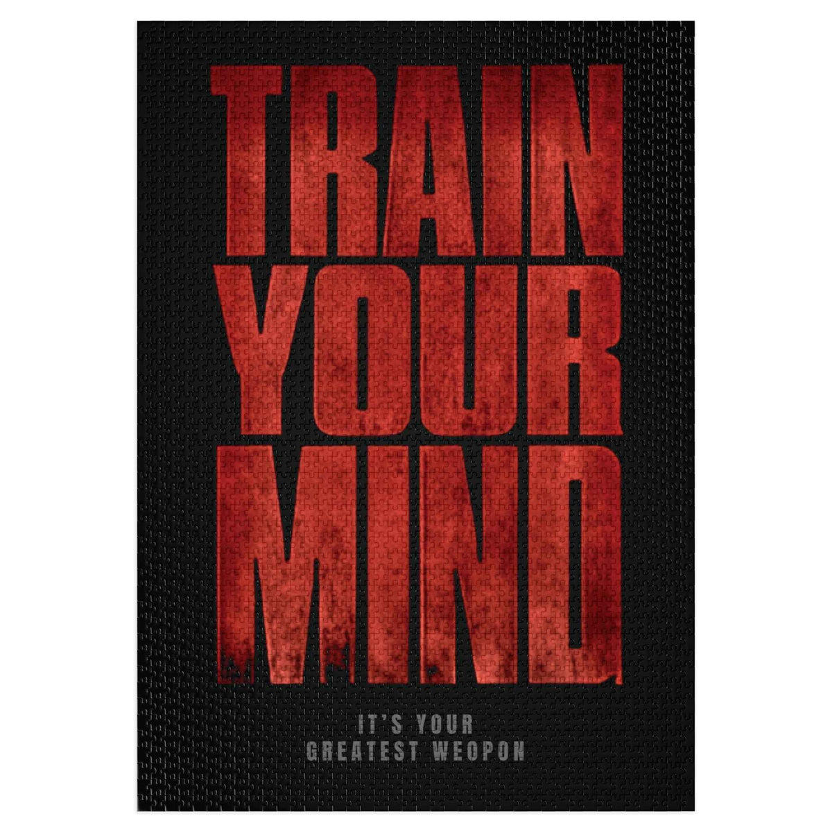 Train Your Mind Jigsaw Puzzle with Tin - Phantom 4