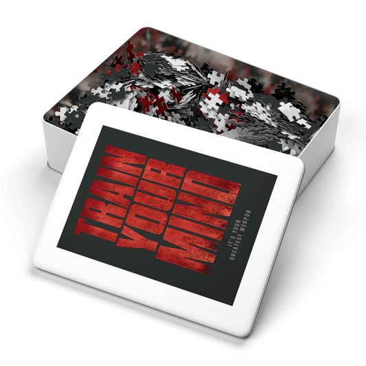 Train Your Mind Jigsaw Puzzle with Tin - Phantom 4