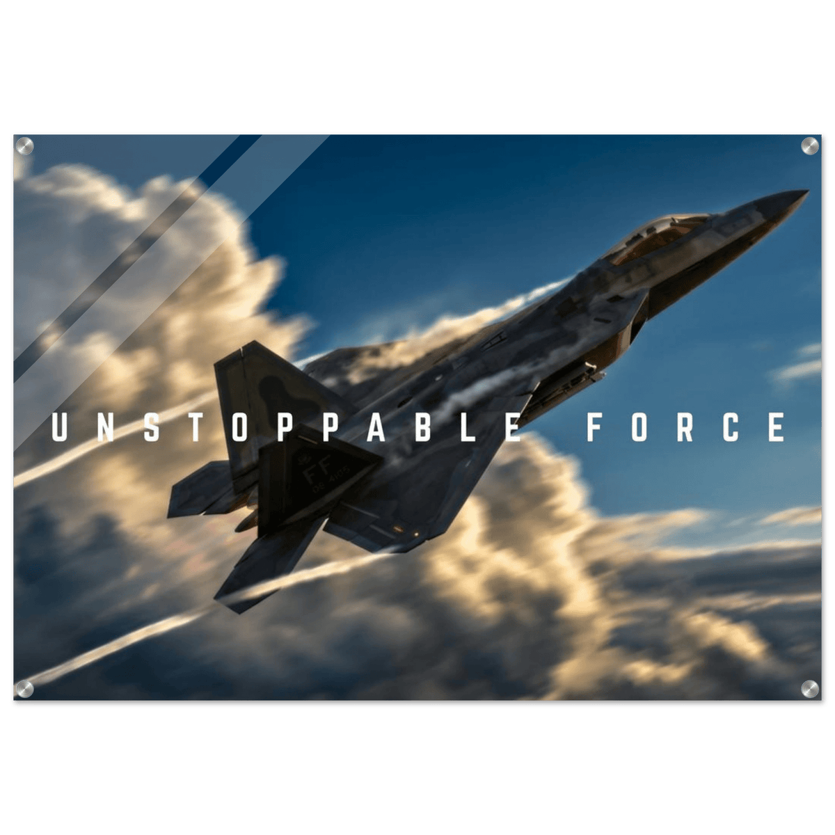 Unstoppable Force Acrylic canvas - Phantom 4