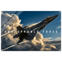 Unstoppable Force Acrylic canvas - Phantom 4