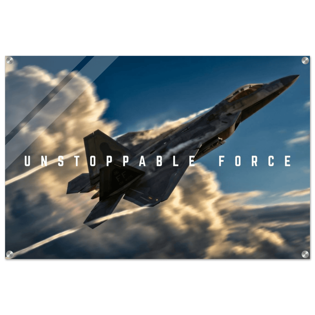 Unstoppable Force Acrylic canvas - Phantom 4