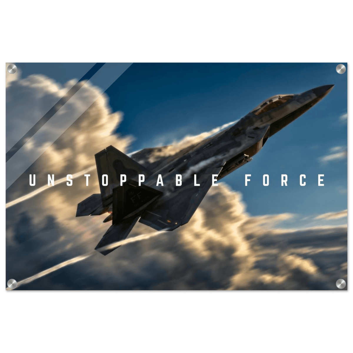 Unstoppable Force Acrylic canvas - Phantom 4