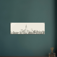 Urban Blueprint Acrylic canvas - Phantom 4