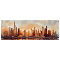 Urban Reflections Dawn Acrylic canvas - Phantom 4