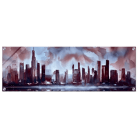 Urban Reflections Twilight Acrylic Canvas - Phantom 4