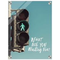 What Are You Waiting For Acrylic Canvas - Phantom 4