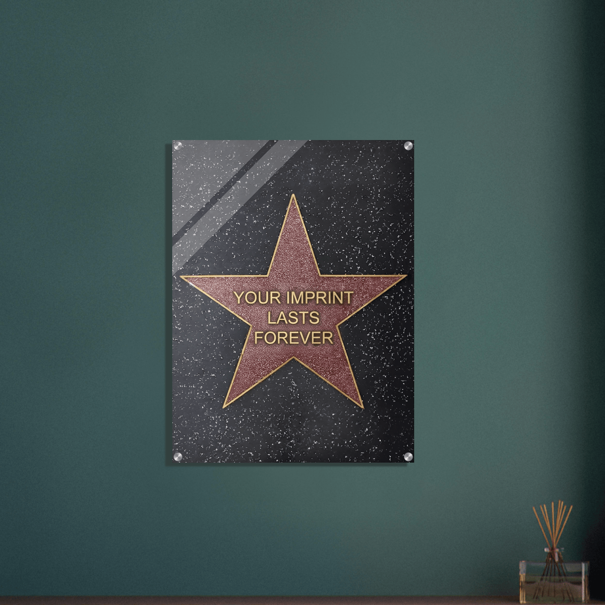 Your Imprint Lasts Forever Acrylic Canvas - Phantom 4
