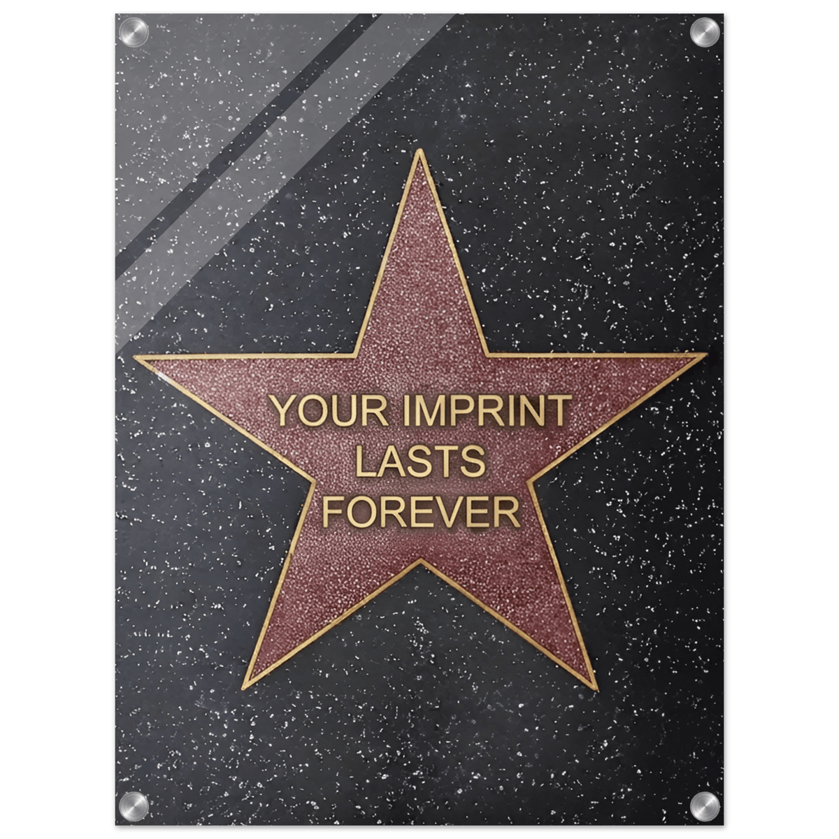 Your Imprint Lasts Forever Acrylic Canvas - Phantom 4