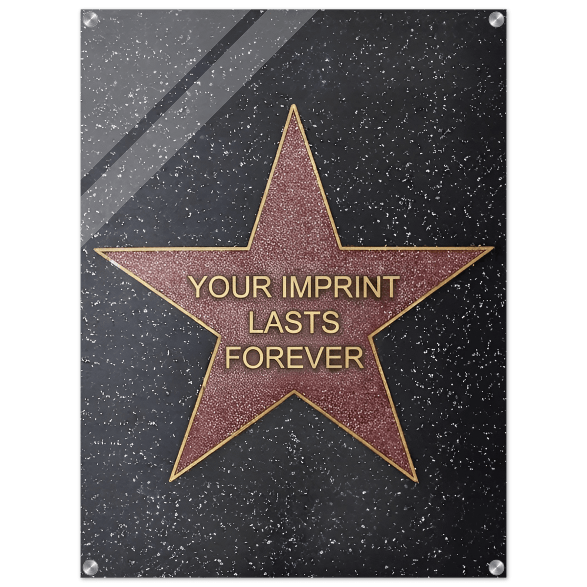 Your Imprint Lasts Forever Acrylic Canvas - Phantom 4